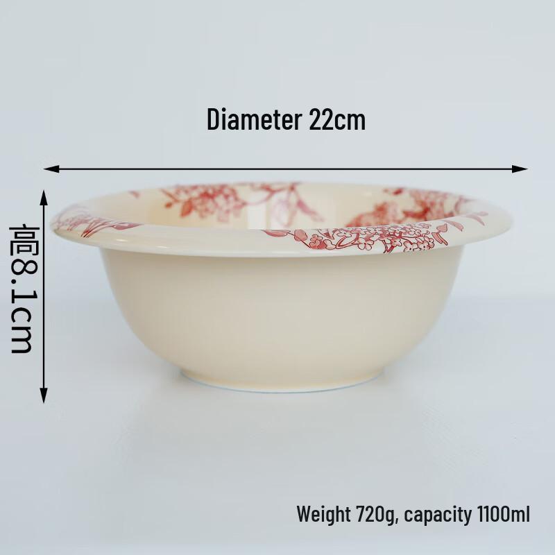 ZISIZ Ceramic 6-Petal Dinner Plate Set