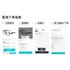 CHANEL Personalized simple fashion trend acetate frame butterfly sunglasses women's black
