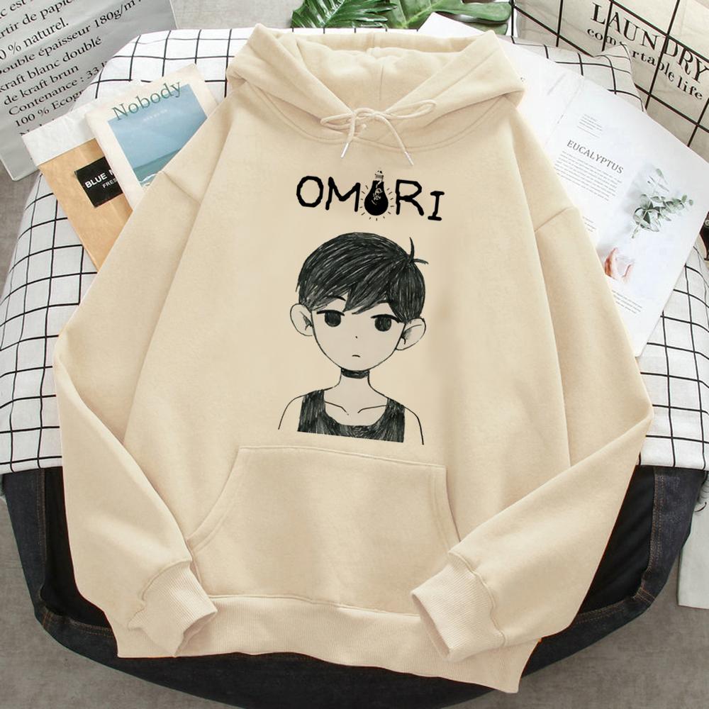 Bluzy Omori Damskie Estetyka Y2k Kawaii Bluza Y2k Bluza z Kapturem Damska Harajuku Dres Modny Graficzny Retro Y2K Osobowość