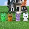 Decoration Accessories Mini Fluorescent Dog Micro Landscape Decoration  Home Decoration Accessories