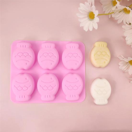 Cartoon Fish Shape Silicone Mold Cake Chocolate Tray for Fondant Mousse