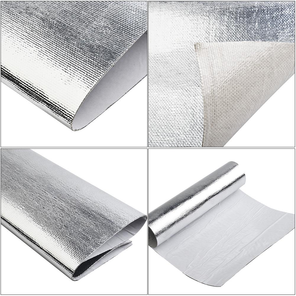 1* Car Heat Protection Film 25*50cm Heat Shield Insulation