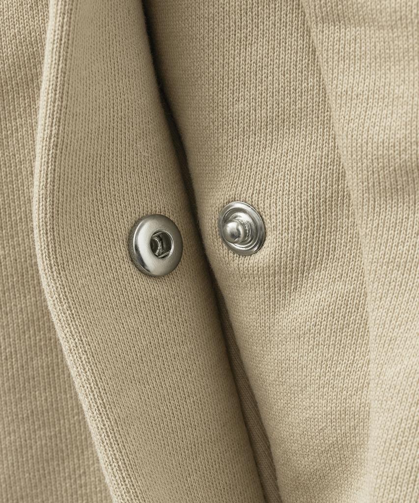 Satur Theo Cotton All Day Hoodie Zip-Up Beige (Type B)