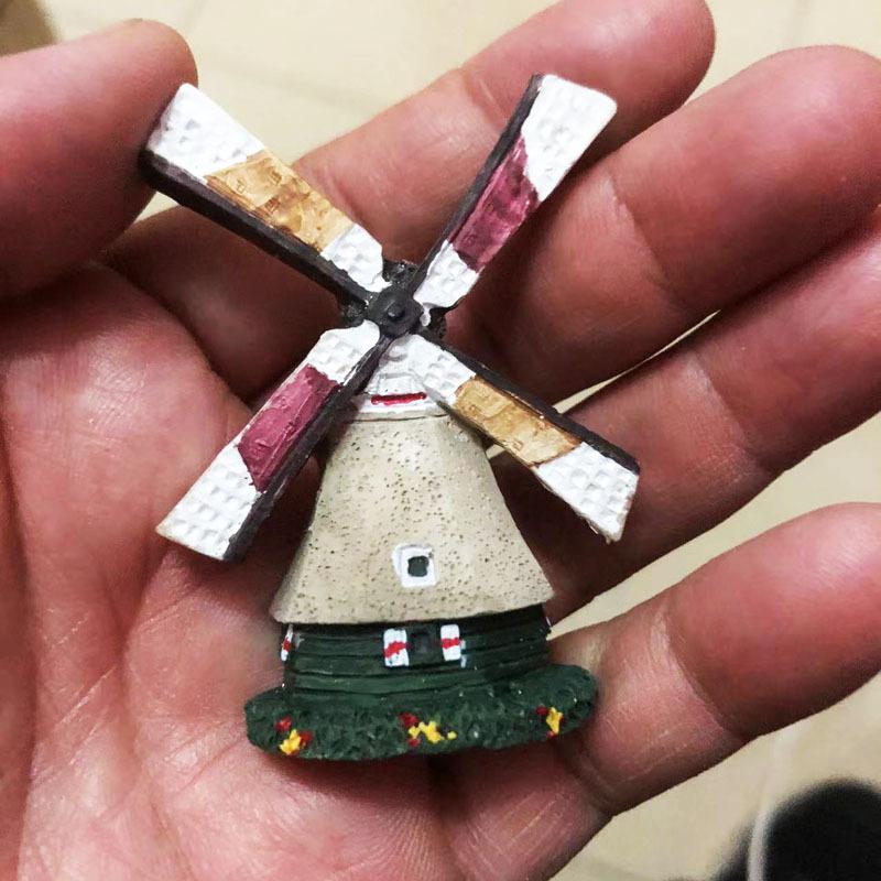 Netherlands Cute Refrigerator Magnets Travel Souvenir Crafts Gift Fridge Magnet Collection Home Kitchen Decoration