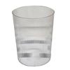 Transparent Trash Multipurpose Stylish Simple Round Shape Large Capacity Waste Basket for Bathro