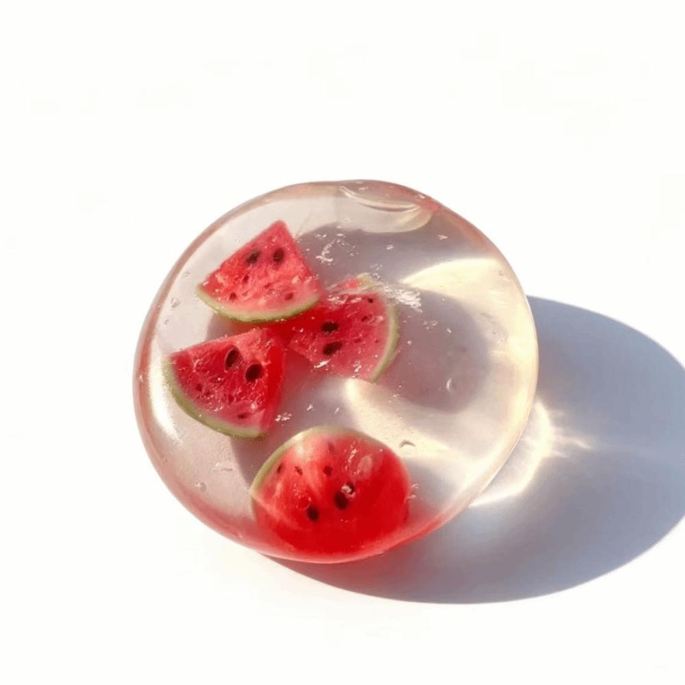 Orange Coconut Oil Squishy Ball Strawberry Squishy Pearl Squishy Toy For Kids Adults
