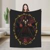 Dark Alice Madness Returns Game Blanket Warm Soft Print Plush Throw Blanket For Girls Boys Bedroom Flannel Bedspread Bed Cover