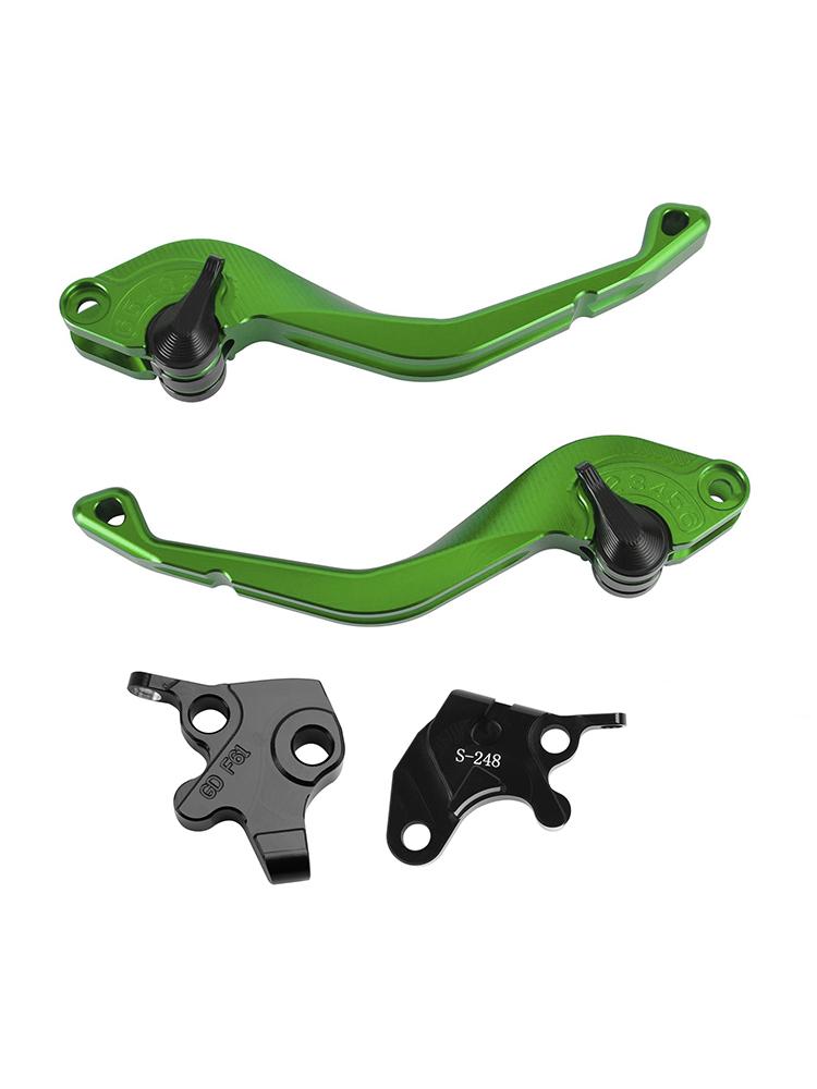 CNC-gefräster kurzer Kupplungs- und Bremshebel passend für YAMAHA YZF R125 2008-2011