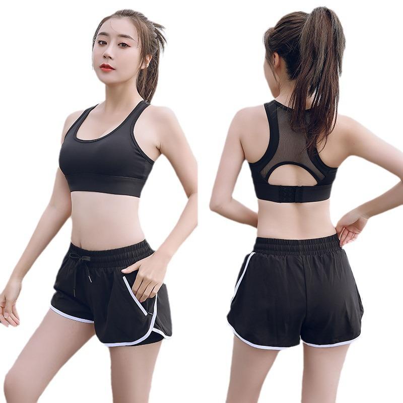 Plus Size Yoga Shorts Women's Loose Summer Fitness Quick-drying Sweatpants Anti-glare High-waisted Outside Wear Bodybuilding Trousers