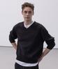 Dekkoloso Soft Cotton V-Neck Knit [Black]
