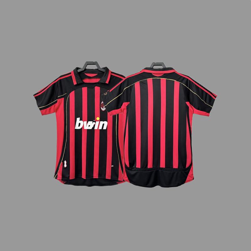Vintage football jersey AC Kaka Maldini Ronaldo Ronaldinho jersey game training jersey