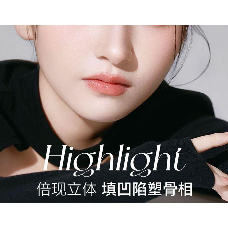 NOVO - Shimmer Tweekleurig Highlighter Palet - 3 Soorten