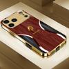 Classic Luxury High-end Phone Case Electroplated Glass TPU PhoneCase for iPhone 17 16 15 14 13 12 11pm Pro Plus Dropresistant