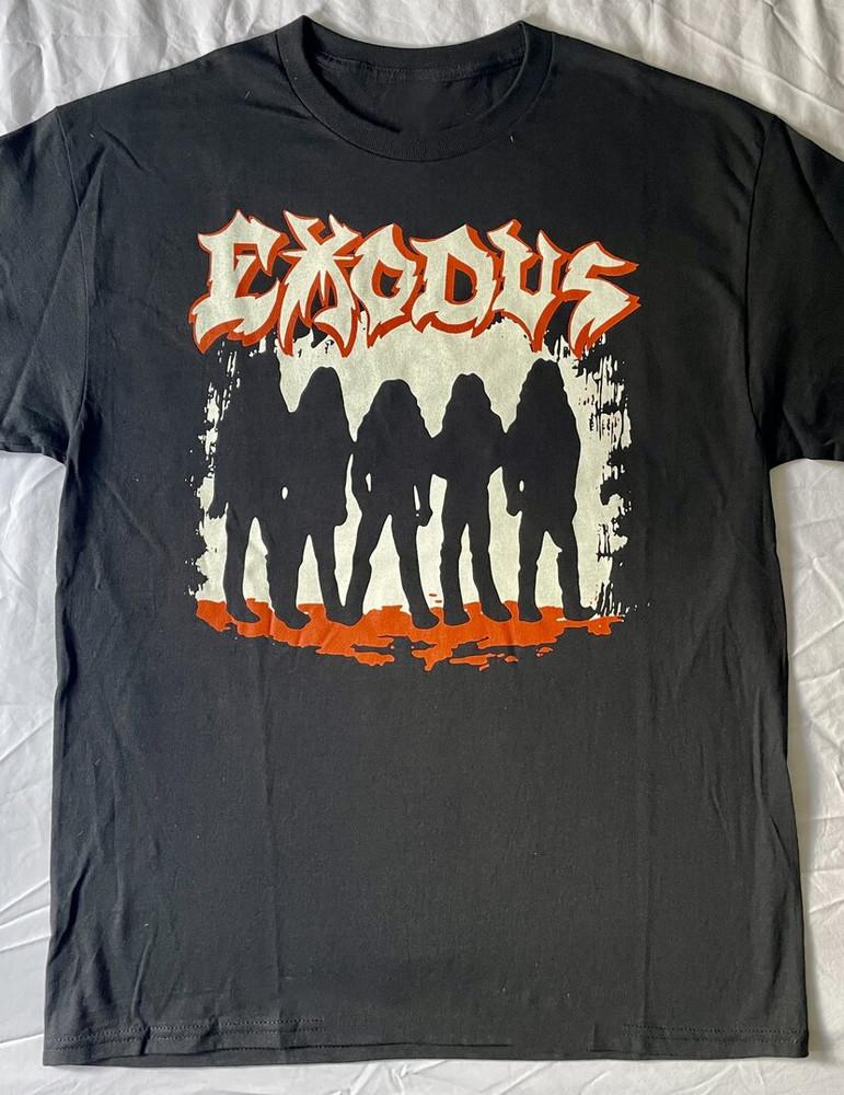 Exodus Band Black T-Shirt Cotton Unisex Gift For Men Women Unisex T-Shirt