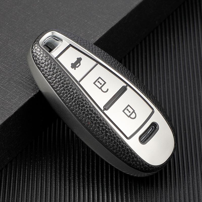 Leder TPU Auto Smart Key Cover Fall Tasche Für Suzuki Baleno Ertiga Ciaz Ignis Kizashi Swift SX4 S-cross vitars Schutz Schlüsselbund
