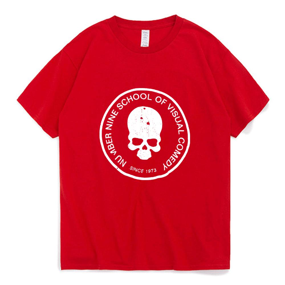 Anzahl (N.)Ine T Shirt Sommer Retro Kurzarm Tops Straße Trend Alle-spiel T-shirt Männer Frauen College Paar Comfort Tees neue