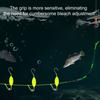1 Set Three Reverse Hooks Fishing Rig Smooth Casting Anti-Tangle Snag Resistant Split Hook Rig Freshwater Saltwater Jigging Fishing Accessories
