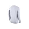 Nike NBA Logo Print Crew Neck Pullover Long Sleeve T-Shirt 22-23 Season Men Tops White DR6517-100