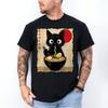 Anime Kočka Ramen Japonská Vtipná Kočka Grafická Trička Anime Dárky Unisex Tričko