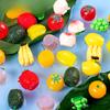 Micro Landscape Simulation Fruit Cuteness Arbutus Fruit Peach Tomato Diy Decoration Blind Bag Accessories Table Ornaments