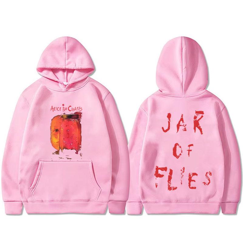 Rock Band Alice In Chains Jar of Flies Album Graphic Hoodie Men Gothic Punk Pop Music Hooded Sweatshirt Male Fashion Pullover