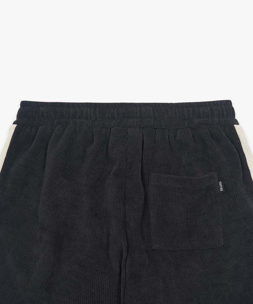 TOFFEE Double Side Line Track Vertical Pants (Dark Navy)