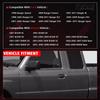 Exterior Door Handle, All Metal Front Outside Left Driver & Right Black Compatible With Ford Mazda Vehicle Ranger B2300 B3000 B4000 1998-2011,