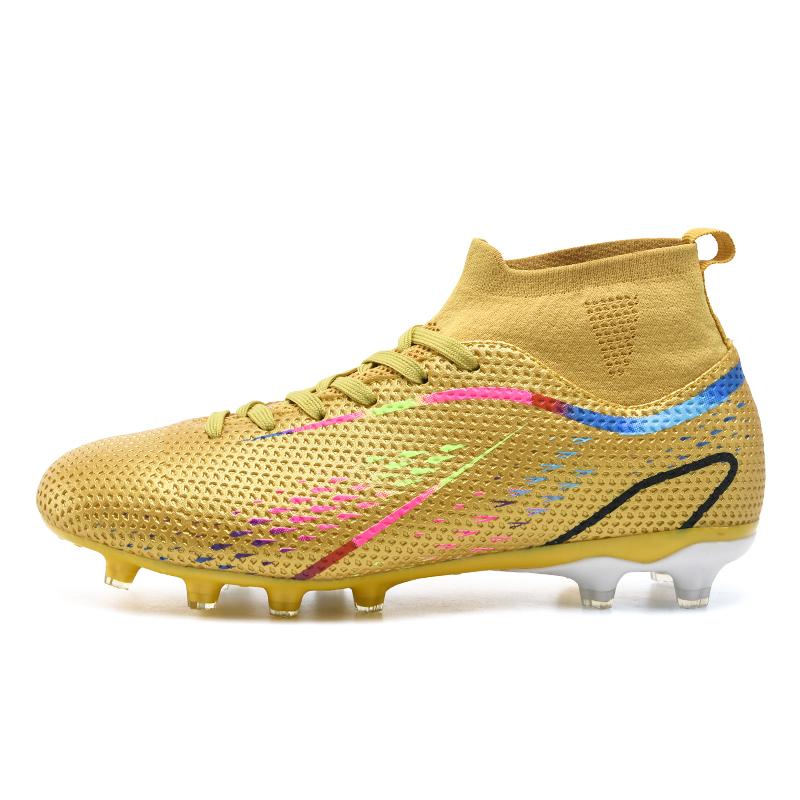 Football Shoes 35-45 Unisex Football Boots High-size High Size Football Shoes Long Nail Competition Training Shoes For Kids