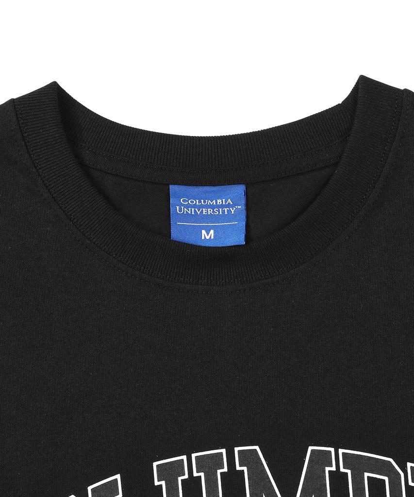 COLUMBIA UNIVERSITY Cu Newyork Trička Černá