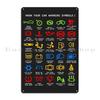 Know Your Car Warning Lights Mechanics Funny Sarcastic Graphic Tee Shirts Metal Plaque Poster Bar Wall Decor Tin Sign Poster