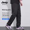 JEEP SPIRIT Men's Autumn Workwear Wide-Leg Pants