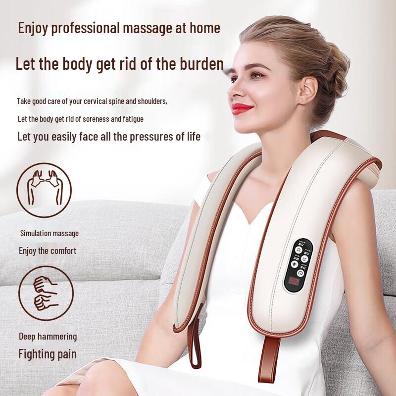 Aux Neck and Shoulder Tapping Massager CN Plug (adapter Included)