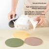 Silicone Trivets for Hot Dishes Thickened Pot Holders Flexible Stripe Placemat Non-Slip Heat Resistant Trivets for Hot Pots Pans Versatile Hot Pads
