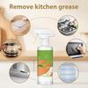 Detergent Kitchen Cleaner Spray Electrolytic Ion Multi-Purpose Oven Stove Range Hood Cleaner Removes Grease Household Cleaner