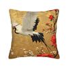 Pillow Cover Chinese Style Crane Funny Pillow Case For Sofa Home Decor Pillowcases