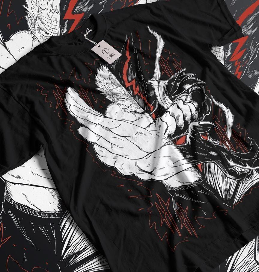 Garou T-shirt One Punch Shonen King Horror Anime Manga Gift Black Shirt All Size