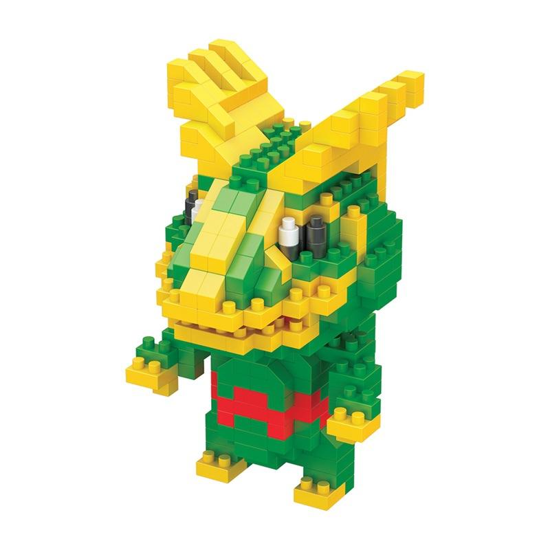 Pokemon Micro Building Blocks LBOYU Jigglypuff Gengar Mudkip Piplup Raichu Bulbasaur Pikachu Mini Brick Figures Toy For Kids