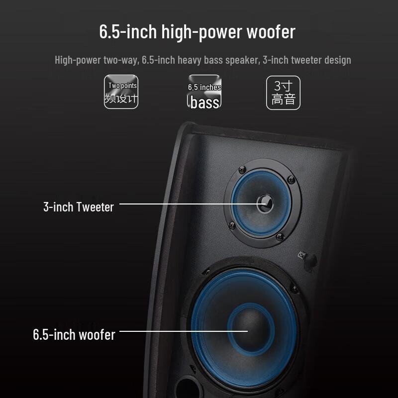 SHILE Kaixuan II Bluetooth Conference Speaker with Wireless Microphone CN Plug (adapter Included) (CN Version)
