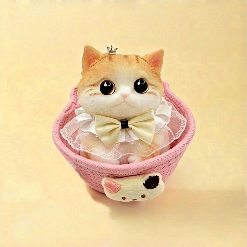 Simulated Cat Slow Rebound Doll Stretchable Cute Squeeze Doll New Anxiety Relief Toy Birthday Gift