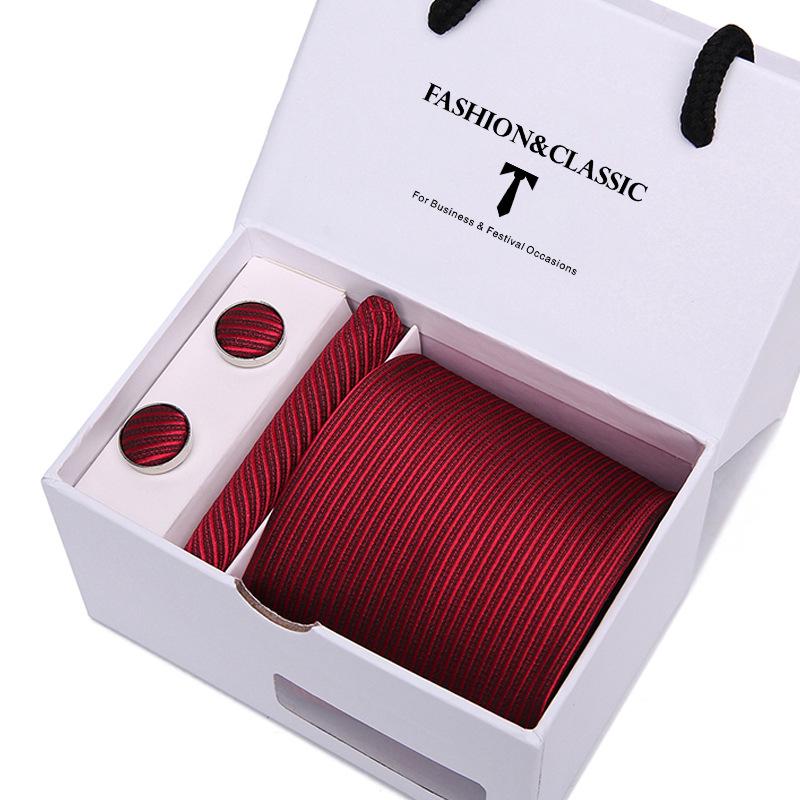 Men's 5-Piece Tie Gift Box: Formal & Wedding Attire