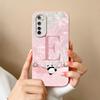 For Realme 6 Pro 6i 6S Phone Case Cute Letters Soft Full Protection Texture Silicone Back Cover For Realme6 Shockproof Housing