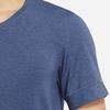 Nike T-shirts Heren Donkerblauw Ronde Hals Normale Rechte Pasvorm BV4035-410
