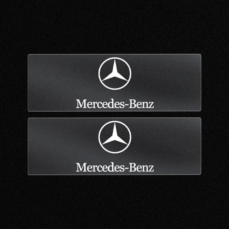 Insignia de Calcomanía para Reposacabezas del Asiento Delantero del Coche Pegatinas para Ventana Lateral del Coche para Mercedes Benz AMG W204 W205 W212 W213 W177 W176 W117 X253 W247
