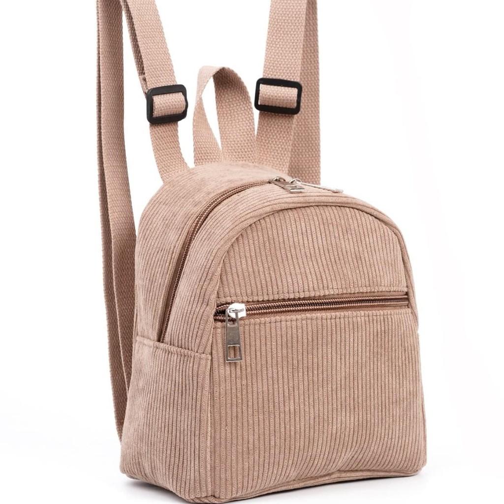 Mini-Rucksack aus Polyester in zwei Farben mit atmungsaktivem Design für den täglichen Gebrauch