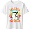 Short Sleeve Shirt Breathable Men Round Neck Tshirt Oversized This Is Some Boo Sheet Ghost Sunset Comfort For Man Tshirt