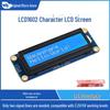 LCD1602 Blue Background White Text Backlit Display, 32 Characters, 3.3V/5V