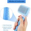 Dog Comb Pet Hair Removal Brush Cats and Dogs Special Comb Beauty Massage Self-cleaning Needle Comb Pet Supplies