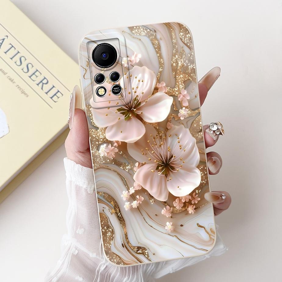 For Infinix Hot 11s NFC Case New Fashion Candy Painted Cover Silicone Case For Infinix Hot 11S X6812 X6812B Hot11s NFC Soft Bags