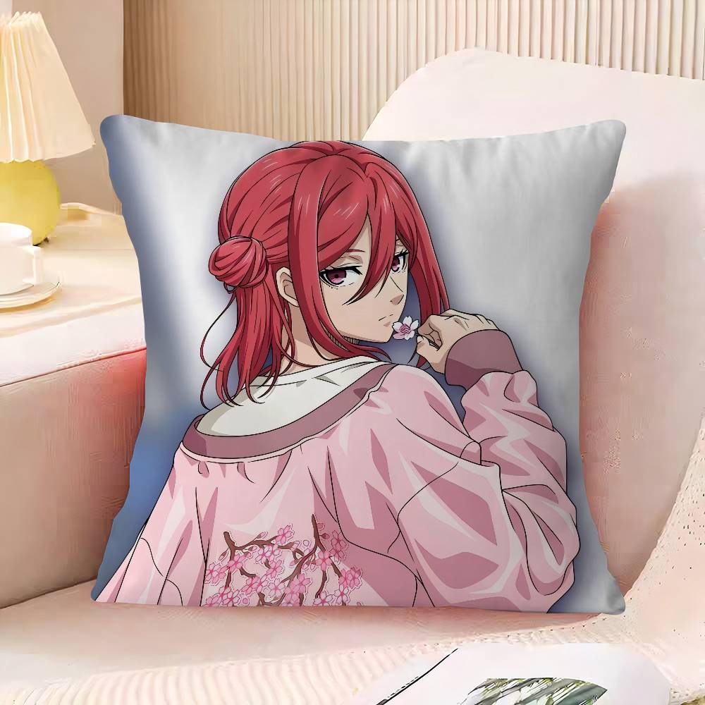C-ChigiriS H-Hyoma Kissen Anime Kissen Sofabett Kopfkissenbezug Kissenbezug 45x45 cm Mode