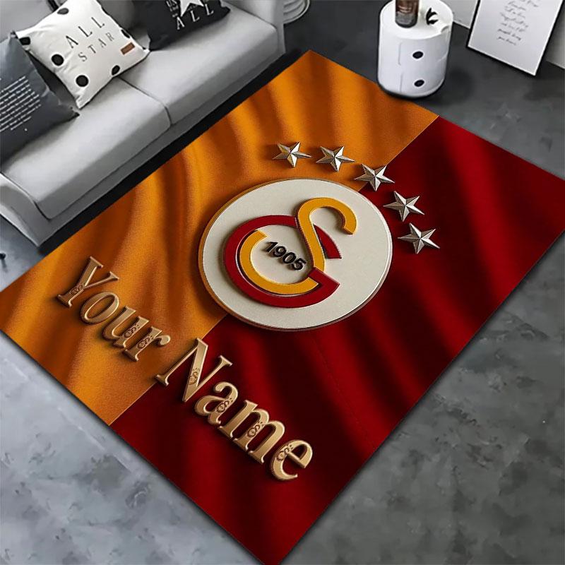 Galatasaray S Custom Name Carpet Rug for Living Room Bedroom Home Sofa Decoration,Kids play Non-slip Floor Mat